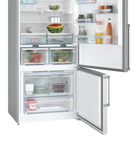 Холодильник Bosch KGN86AI32U серебристый купить,NaN
