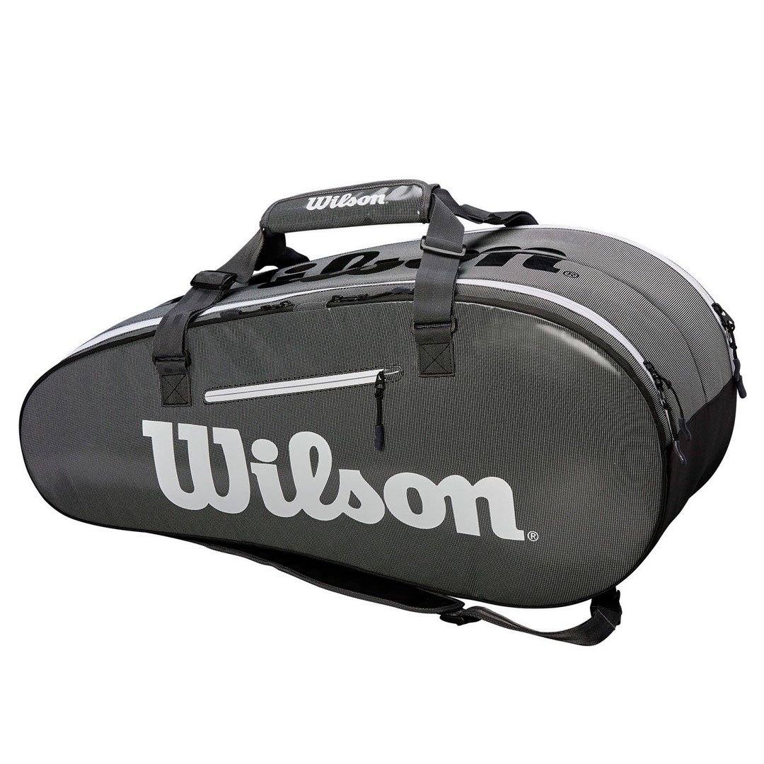 Сумка Wilson Super Tour 2 Comp Large серая купить,NaN