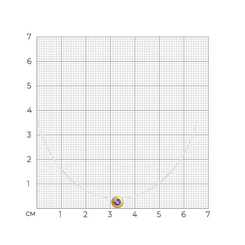 Колье Sokolov 770347 42см 0,89гр. купить,NaN