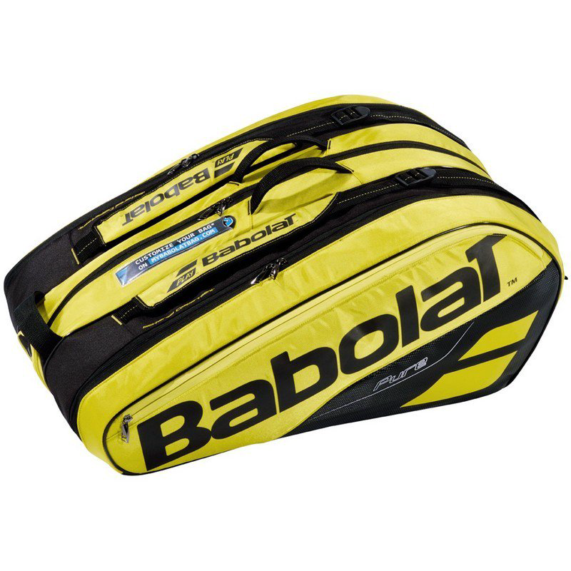 Сумка Babolat Pure Aero RH x12 желтая купить,NaN