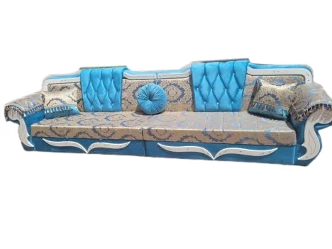 Диван Aibyn Comfort Шах 300x60 см голубой
