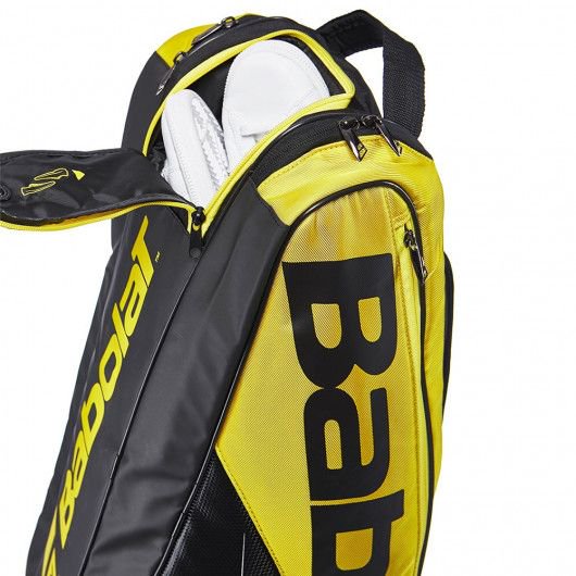 Сумка Babolat Pure Aero RH x9 желтая купить,NaN