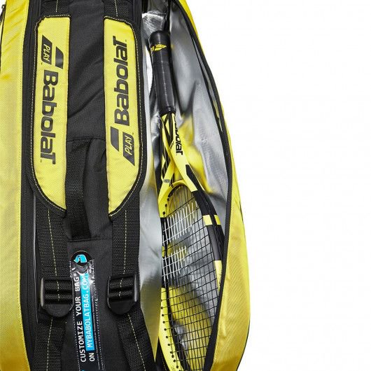Сумка Babolat Pure Aero RH x9 желтая купить,NaN