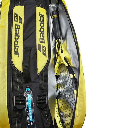 Сумка Babolat Pure Aero RH x9 желтая купить,NaN