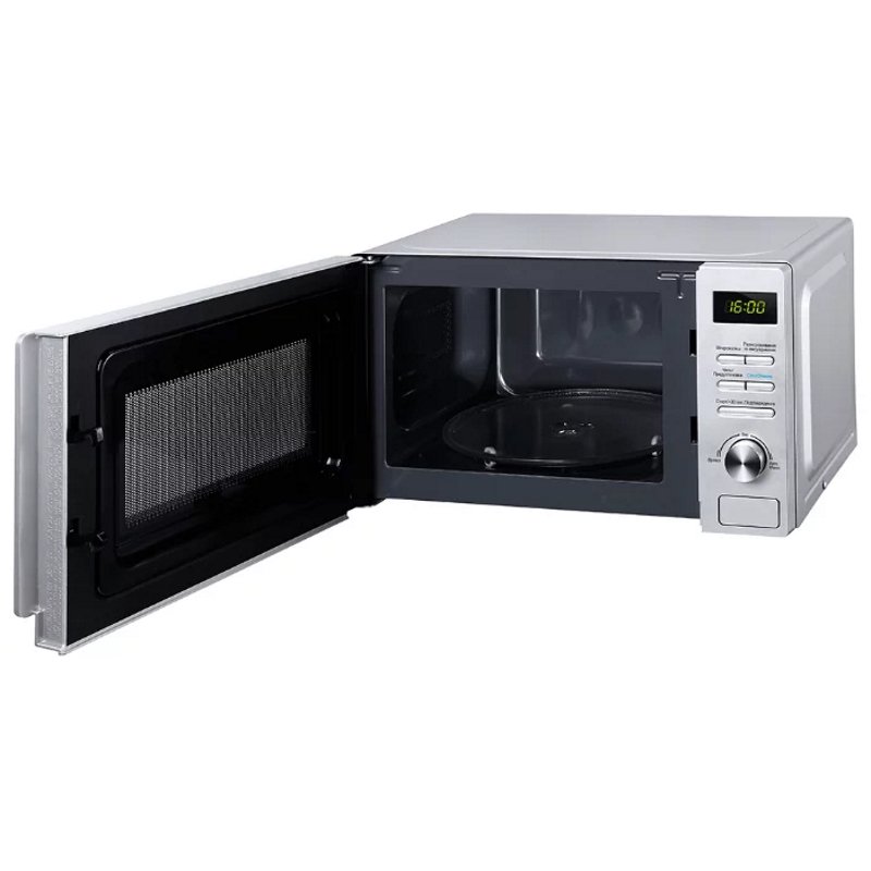 Микроволновая печь Midea AM-720C4E-S серебристая  купить,0