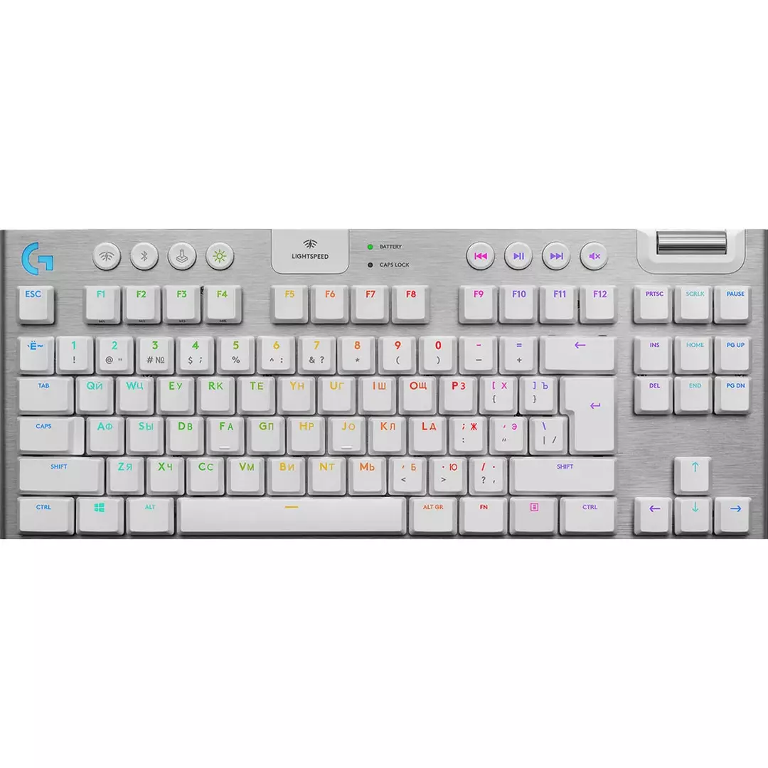 Клавиатура Logitech G915 TKL 920-010117 белая