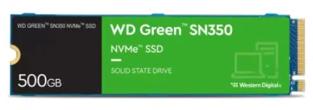 SSD накопитель Western Digital Green SN350 WDS500G2G0C 500Gb