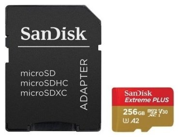 Карта памяти SanDisk Extreme Plus SDSQXBZ-256G-GN6MA 256GB