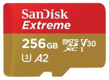 Карта памяти SanDisk Extreme SDSQXA1-256G-GN6GN 256GB