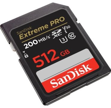 Карта памяти SanDisk SDSDXXD-512G-GN4IN 512 Гб