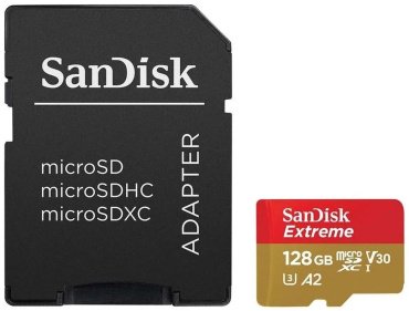 Карта памяти SanDisk Extreme Plus SDSQXBZ-128G-GN6MA 128 Гб