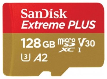 Карта памяти SanDisk Extreme Plus SDSQXBZ-128G-GN6MA 128 Гб купить,0