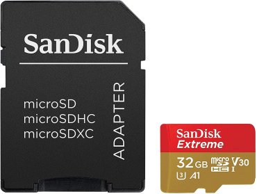 Карта памяти SanDisk Extreme SDSQXAF-032G-GN6MA 32GB