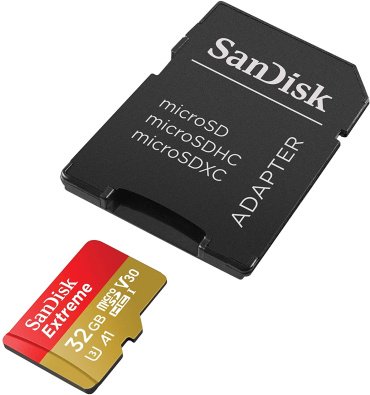 Карта памяти SanDisk Extreme SDSQXAF-032G-GN6MA 32GB купить,0