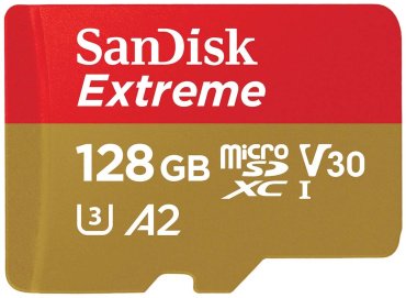 Карта памяти SanDisk Extreme SDSQXA1-128G-GN6AA 128GB
