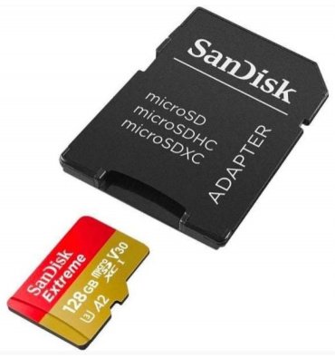 Карта памяти SanDisk Extreme SDSQXA1-128G-GN6AA 128GB купить,0