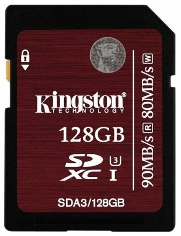 Карта памяти Kingston SDA3 128 Гб