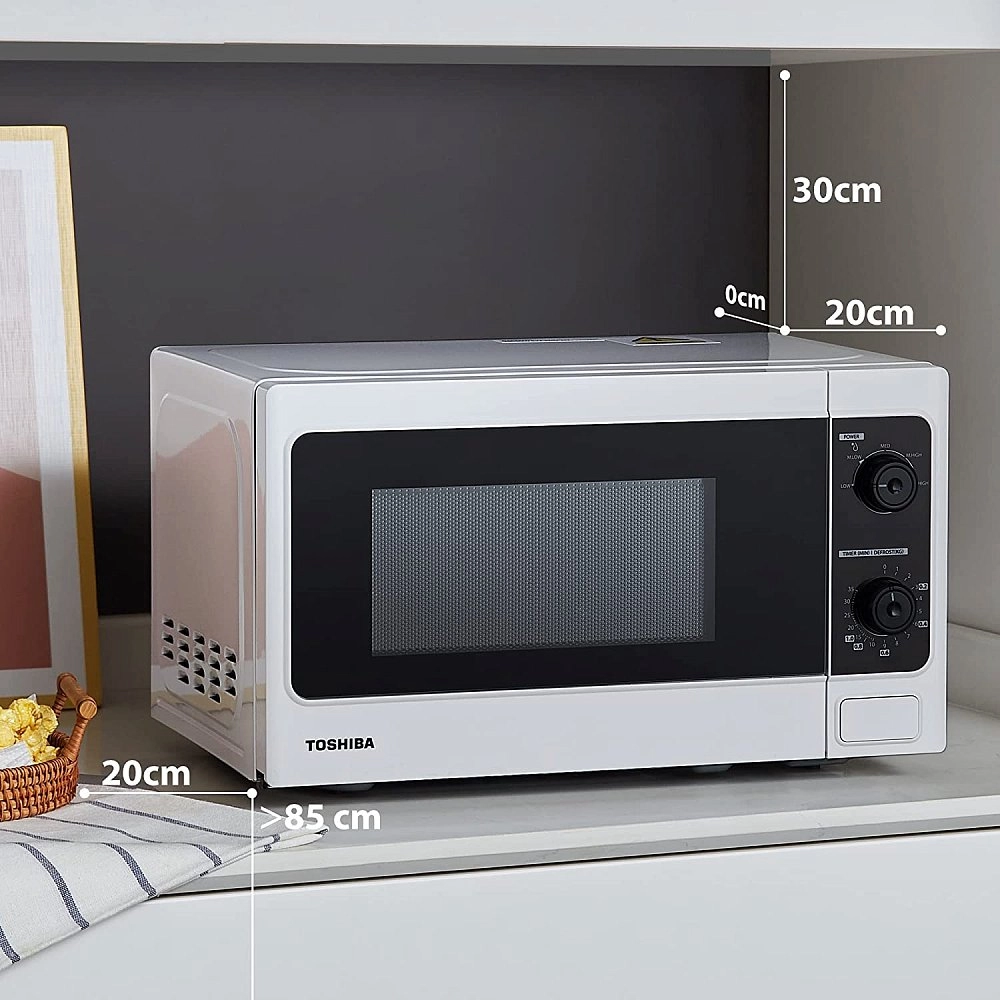 Микроволновая печь Toshiba MM-MM20P(WH) белая - ForteMarket Микроволновая печь Toshiba MM-MM20P(WH) белая купить,0