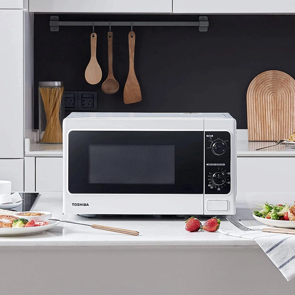Микроволновая печь Toshiba MM-MM20P(WH) белая - ForteMarket Микроволновая печь Toshiba MM-MM20P(WH) белая купить,0