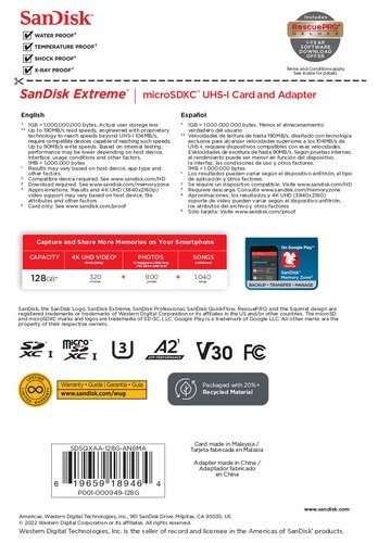 Карта памяти SanDisk SDSQXAA-128G-AN6MA 128 Гб - ForteMarket Карта памяти SanDisk SDSQXAA-128G-AN6MA 128 Гб купить,0