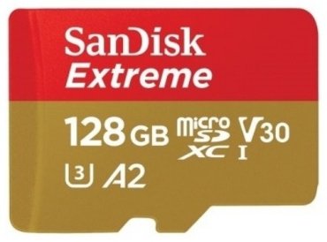 Карта памяти SanDisk Extreme SDSQXAA-128G-GN6MN 128 Гб
