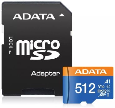 Карта памяти ADATA AUSDX512GUICL10A1-RA1 512 Гб