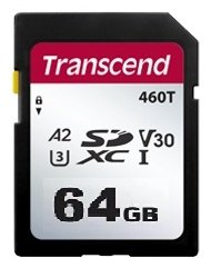Карта памяти Transcend TS64GSDC460T 64 Гб