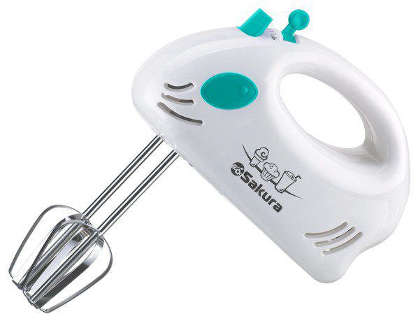 Миксер Sakura SA-6307BL белый купить,NaN
