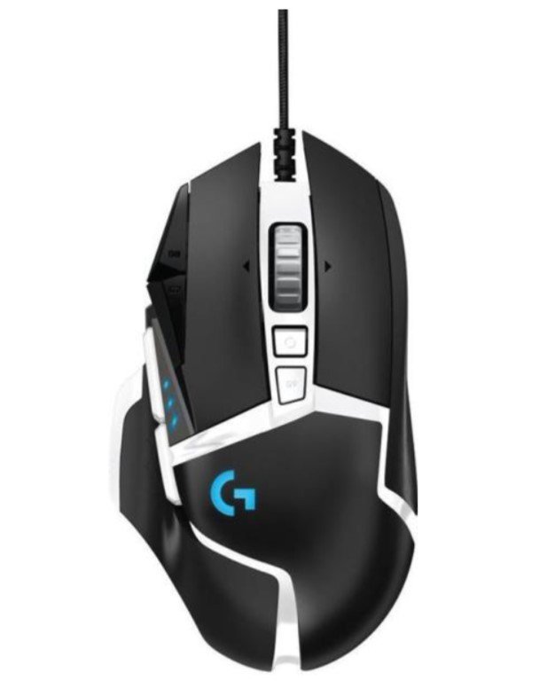 Мышь Logitech G502 SE Hero 910-005729 черно-белая