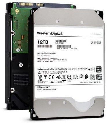 Жёсткий диск HDD Western Digital Ultrastar DC HC520 HUH721212AL5204 12000 ГБ - ForteMarket Жёсткий диск HDD Western Digital Ultrastar DC HC520 HUH721212AL5204 12000 ГБ купить,0