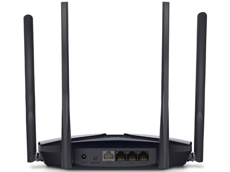 Wi-Fi роутер Mercusys MR70X черный купить,0