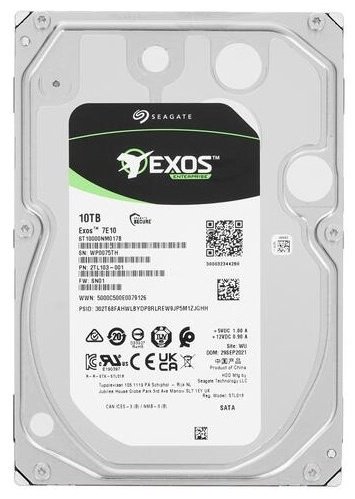 Жёсткий диск Seagate ST10000NM017B 10TB купить,0