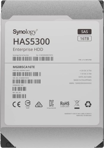 Жёсткий диск HDD Synology HAS5300-16T 16000 ГБ