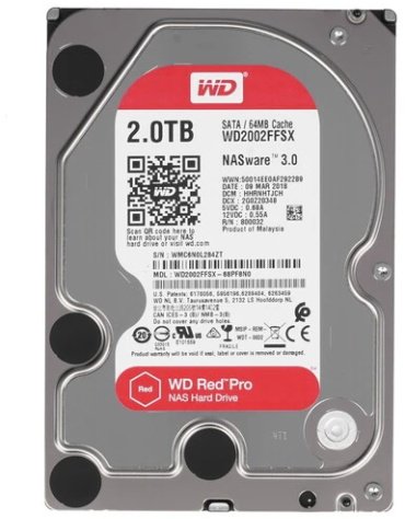 Жёсткий диск HDD Western Digital WD2002FFSX 2048 Гб