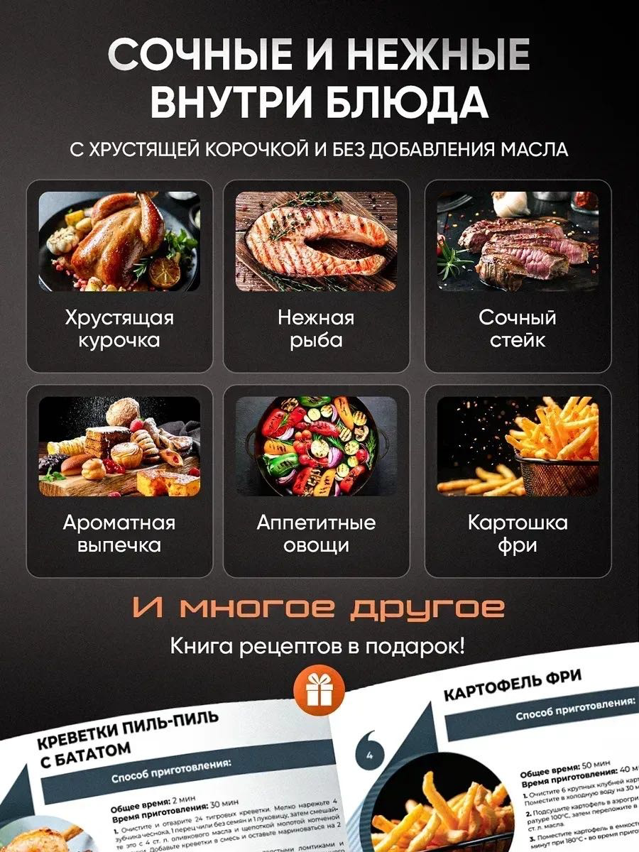 Аэрогриль Yili SPRX3 черный, серый купить,NaN