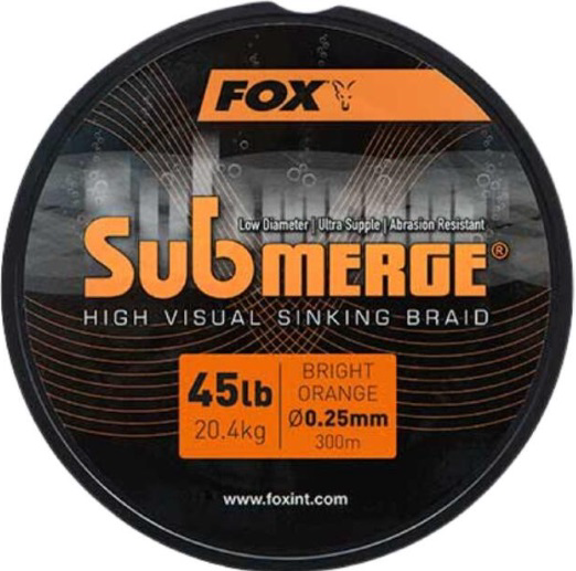 Рыболовная леска FOX Submerge CBL034 0.25 мм оранжевый купить,NaN