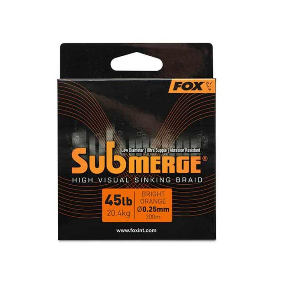Рыболовная леска FOX Submerge CBL034 0.25 мм оранжевый купить,NaN