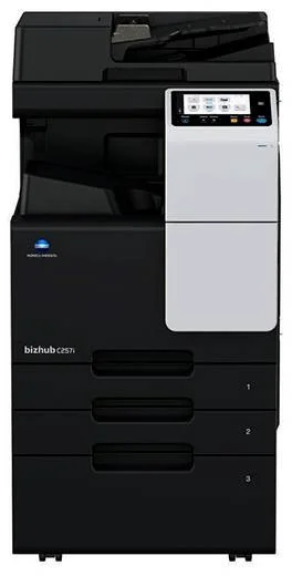 МФУ Konica Minolta bizhub 227 A7AK027 черный + автоподатчик DF-628