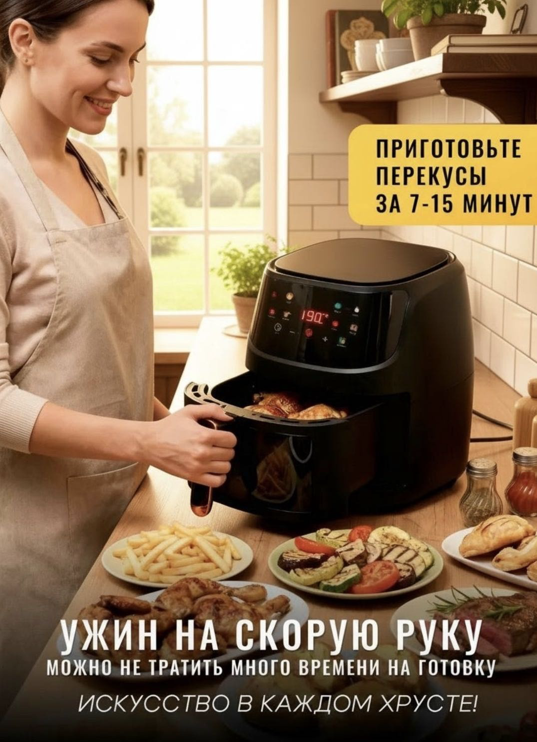 Аэрогриль Yili SPRX11 черный купить,NaN