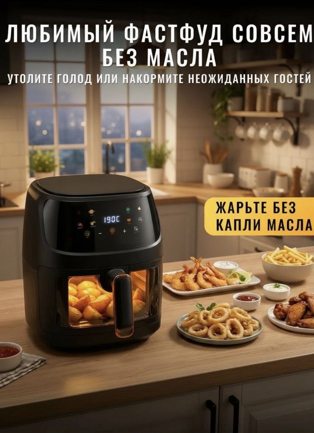 Аэрогриль Yili SPRX11 черный