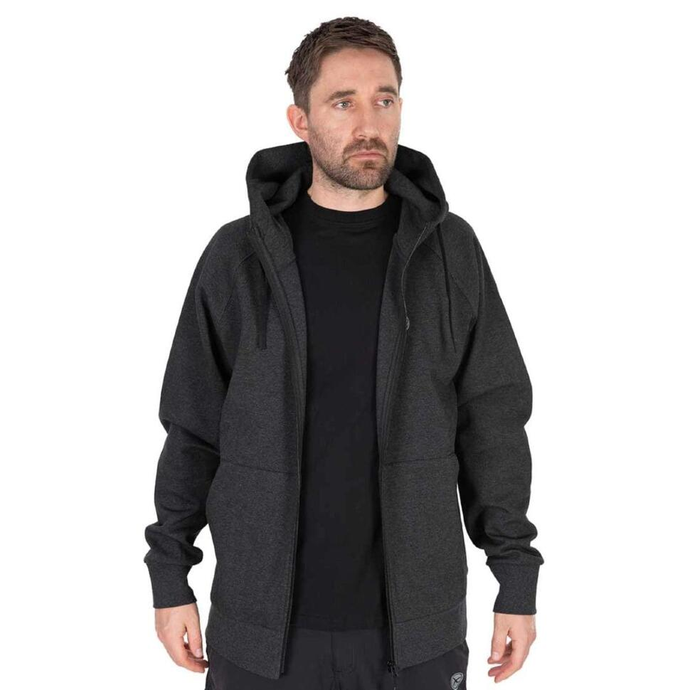 Толстовка Matrix Charcoal Marl GPR435 черно-серые L купить,NaN