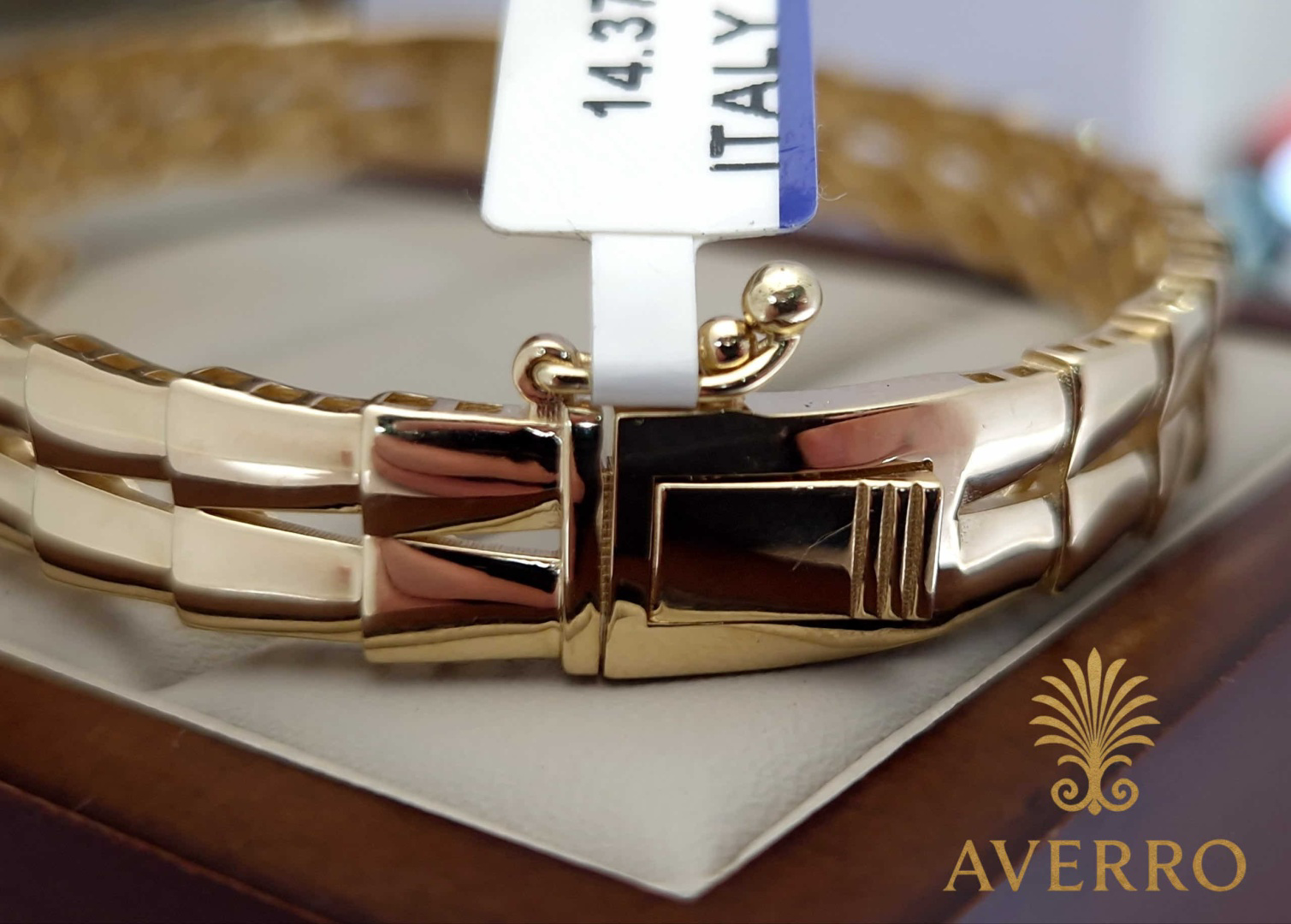 Браслет Averro Av120120267 золото 14.37гр 18-19р купить,NaN