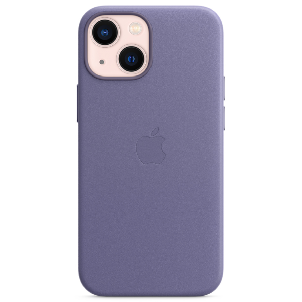 Чехол Apple для iPhone 13 mini Leather Case with MagSafe MM0H3ZM/A глициния купить,NaN