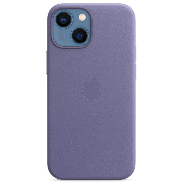 Чехол Apple для iPhone 13 mini Leather Case with MagSafe MM0H3ZM/A глициния купить,NaN