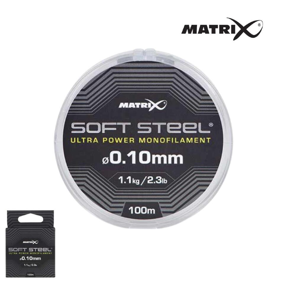 Рыболовная Леска Matrix Soft Steel Ultra Power GML042 100m 0.10мм  купить,NaN