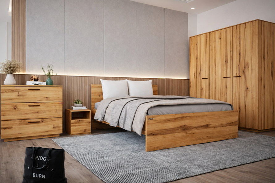 Гарнитур Мебель Азии Алиса 120 3КПЛ QWFDD8244 120х200см дуб вотан - ForteMarket Гарнитур Мебель Азии Алиса 120 3КПЛ QWFDD8244 120х200см дуб вотан купить,234990