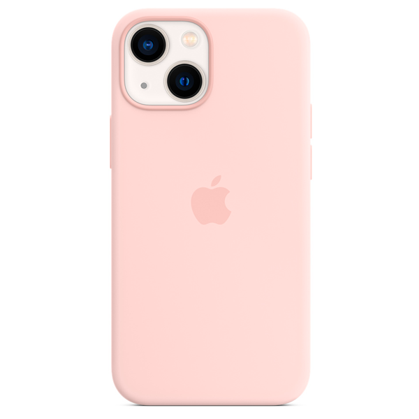 Чехол Apple для iPhone 13 mini Silicone Case with MagSafe MM203ZM/A розовый мел купить,NaN