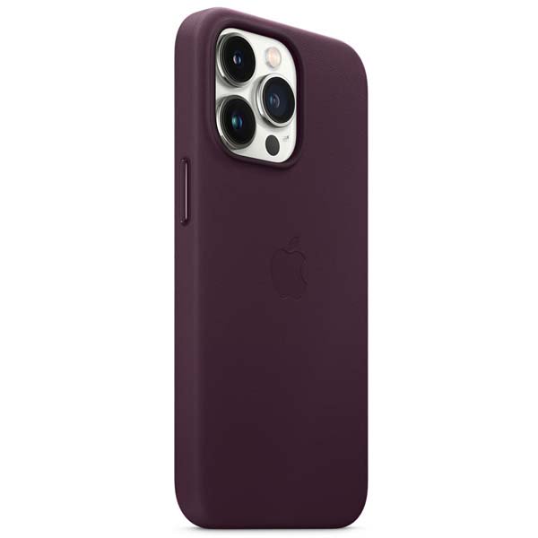 Чехол Apple для iPhone 13 Pro Leather Case with MagSafe MM1A3ZM/A темная вишня