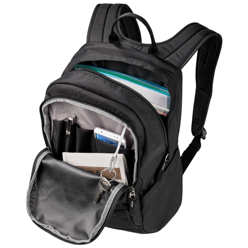 Рюкзак Jack Wolfskin Perfect day one size 6000 черный купить,NaN