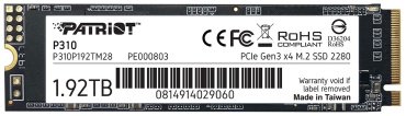 SSD Patriot P310P192TM28 1920 Гб
